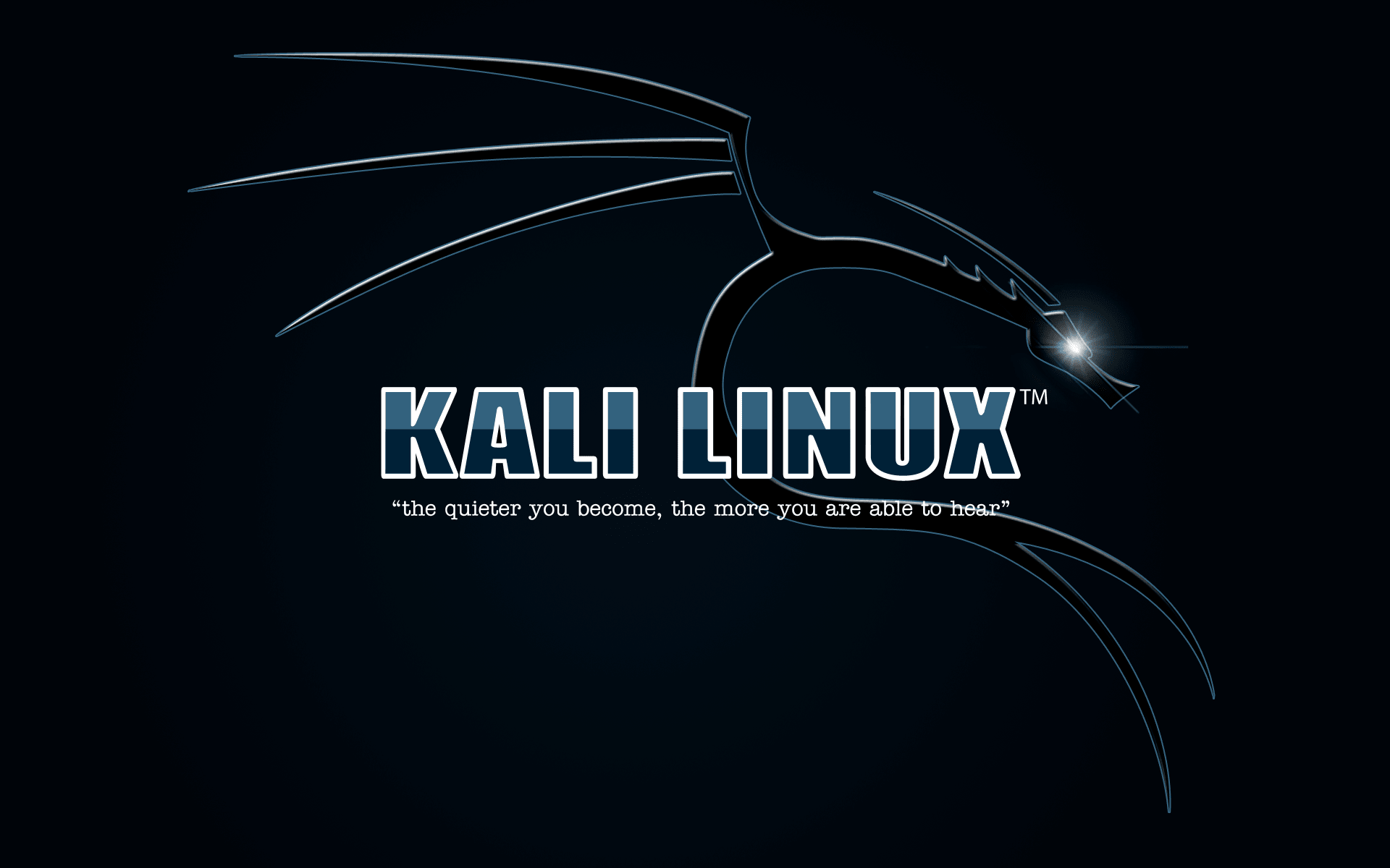 Logo de Kali Linux, une distribution spécialisée dans la cybersécurité